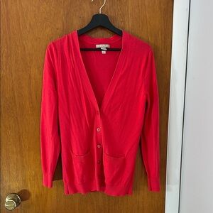 Banana republic Women's Salmon Cardigan Sweater
